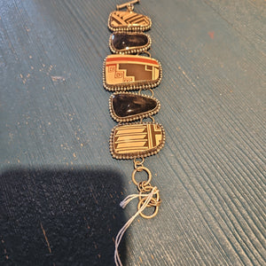 Two Shard  Stone Bracelet