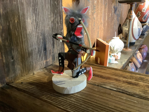 Wolf with Bow Kachina