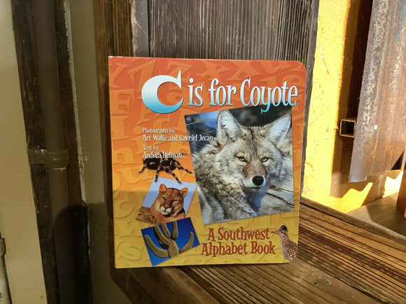 C is for Coyote board book