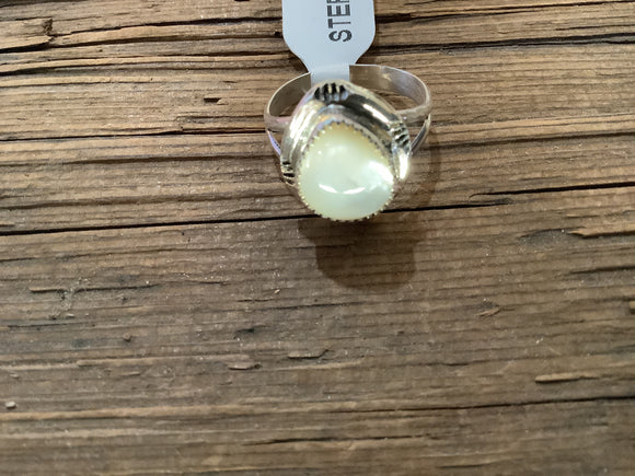 Sterling Pearl Ring