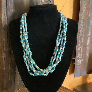 4 Strand Turquoise with Spiny Oyster