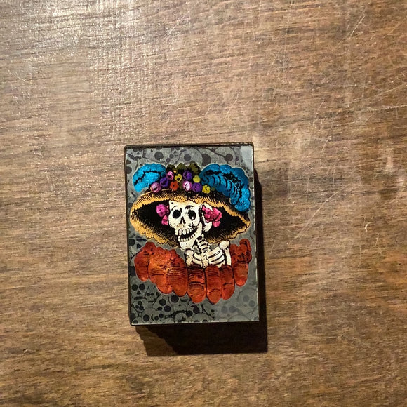 Skeleton Purse Mirrors