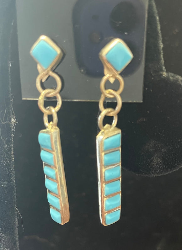 Turquoise dangles