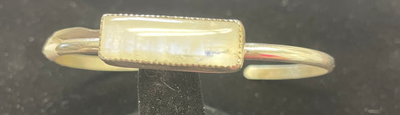 Sterling Moonstone bracelet