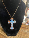 Copper Cross Necklace