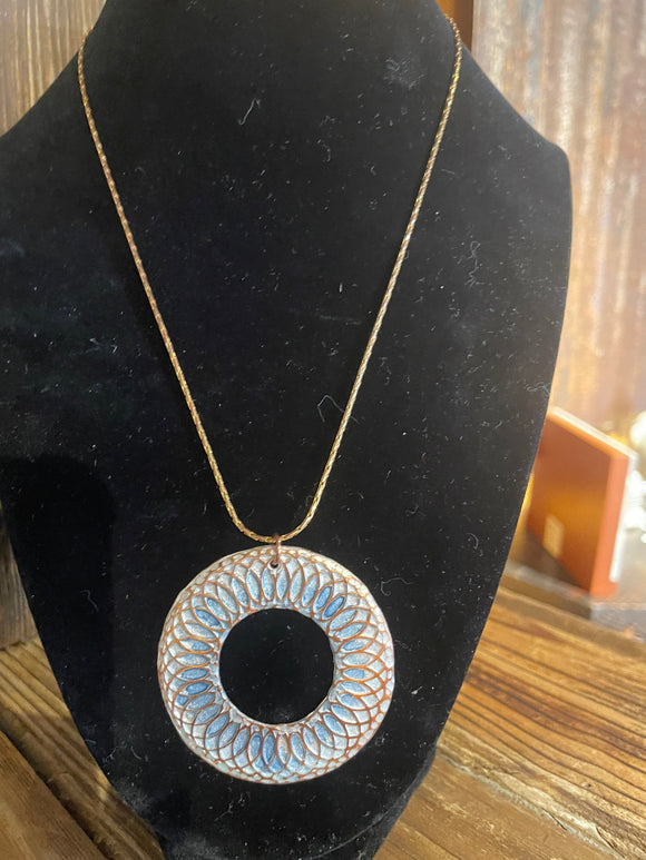 Large Hoop Necklace