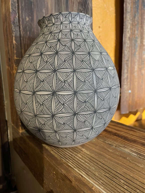 Black and White Geometric Design