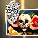 Festive Skull  Magnet