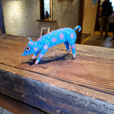 Colorful Pig Carving