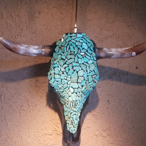 M&S Turquoise Skull