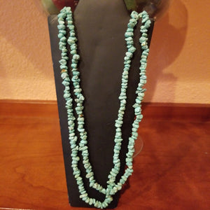 Double Strand Natural Turquoise