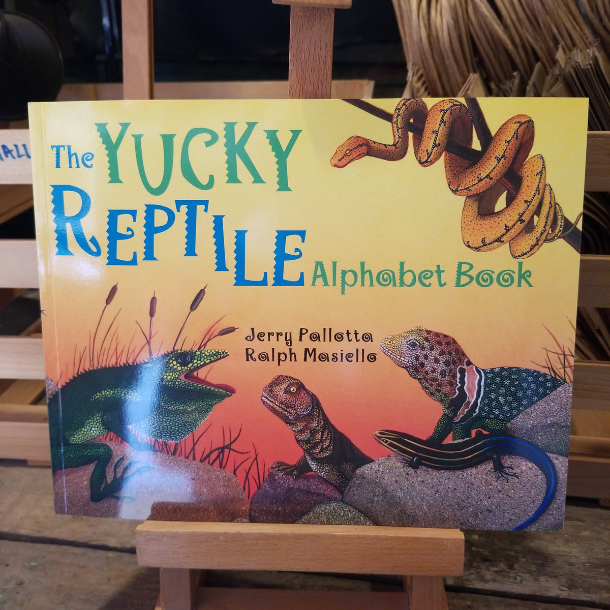The Yucky Reptile Alphabet Book by Jerry Pallota and Ralph Masiello ...