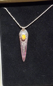 Cantera Precious Opal on Antique Spoon