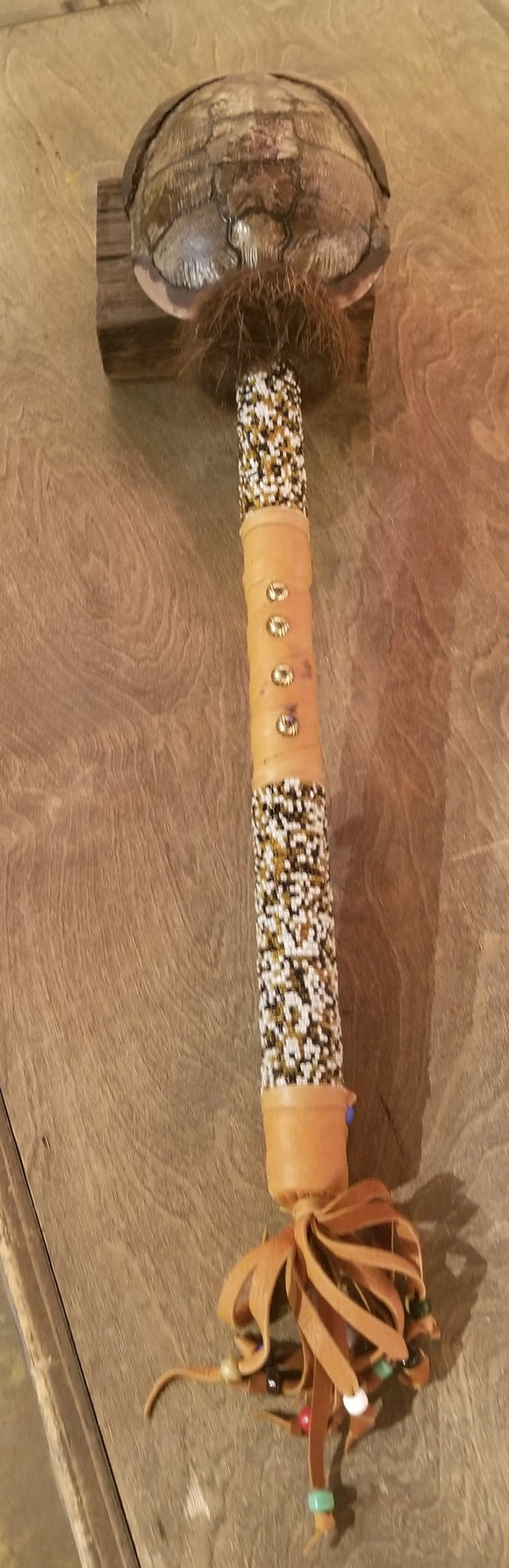 Ceremonial Turtle Shell Rattle – Cabot's Museum Trading Post