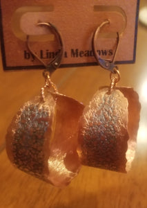 Copper Hoop Earrings