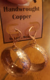 Copper Hoop Earrings