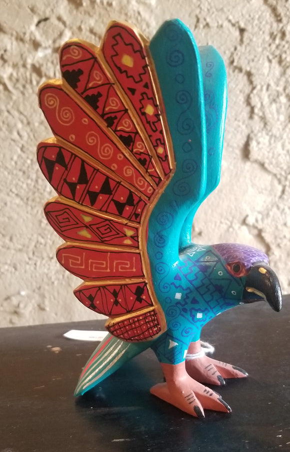 Oaxaca Carved Diaz Eagle
